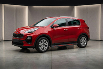 Kia Sportage 2015–2021 Sidetrin Maya Red (2 stk., aluminium) foto 1