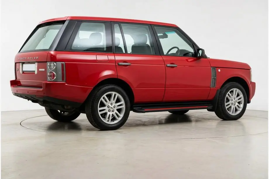 Range Rover III L322 2002–2012 Sidetrin Maya Red (2 stk., aluminium) Image