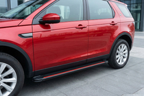 Land Rover Discovery Sport 2014– Sidetrin Maya Red (2 stk., aluminium) foto 1