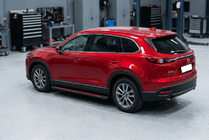 Mazda CX-9 2017– Sidetrin Maya Red (2 stk., aluminium) foto 1
