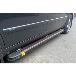 Sidetrin Maya Red (2 stk., aluminium) Mercedes Vito W638 1996–2003 foto 1