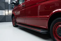 Mercedes Vito W639 2004–2014 Maya Red-Black side steps (2 stk., aluminium) foto 1
