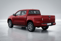 Mercedes X class 2017–2020 Sidetrin Maya Red (2 stk., aluminium) foto 1