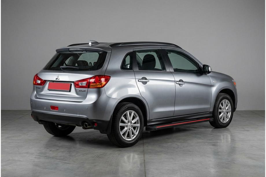 Mitsubishi ASX 2010–2023 Sidetrin Maya Red (2 stk., aluminium) Foto 1