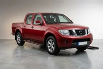 Nissan Navara 2006–2015 Sidetrin Maya Red (2 stk., aluminium) foto 1