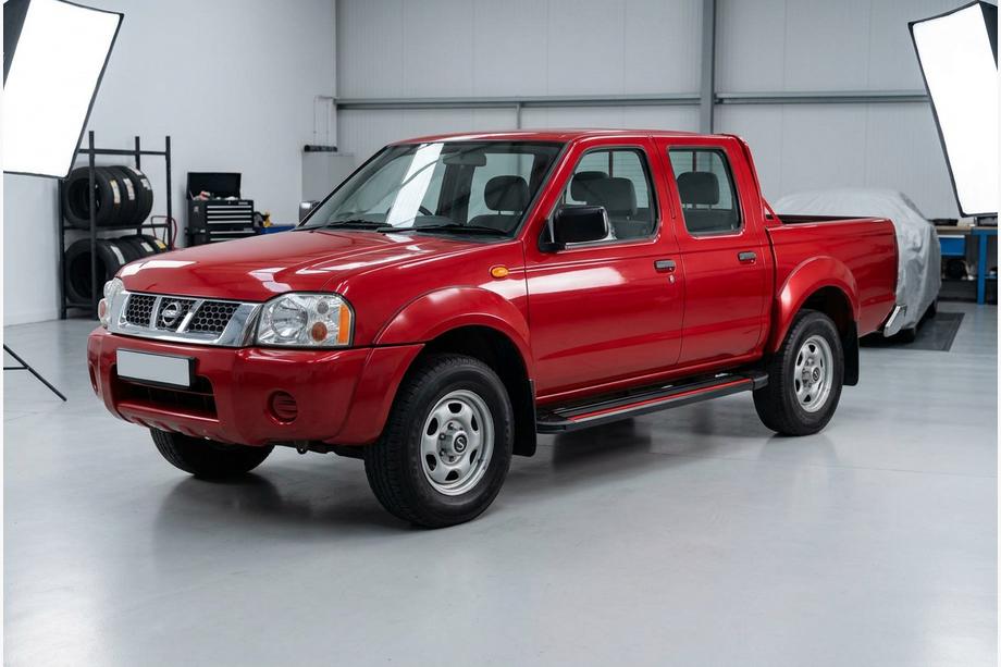 Nissan NP300 1999–2015 Sidetrin Maya Red (2 stk., aluminium) Image