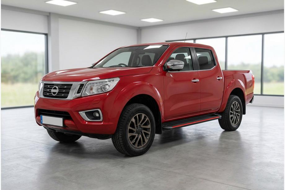 Nissan Navara/NP300 2016– Sidetrin Maya Red (2 stk., aluminium) Image