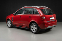 Opel Antara 2006–2017 Sidetrin Maya Red (2 stk., aluminium) 2007-2015 foto 1