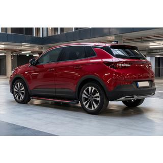 Sidetrin Maya Red (2 stk., aluminium) foto 1