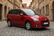 Peugeot 5008 2009–2016 Sidetrin Maya Red (2 stk., aluminium) foto 1