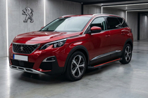 Peugeot 5008 2016–2023 Sidetrin Maya Red (2 stk., aluminium) foto 1