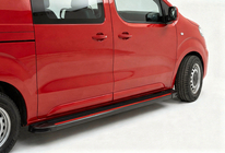 Peugeot Traveller 2017– Sidetrin Maya Red (2 stk., aluminium) foto 1