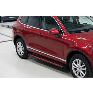 Sidetrin Maya Red (2 stk., aluminium)