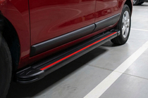 Renault Dokker 2013–2022 Sidetrin Maya Red (2 stk., aluminium) foto 1