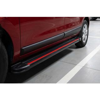 Sidetrin Maya Red (2 stk., aluminium) foto 1