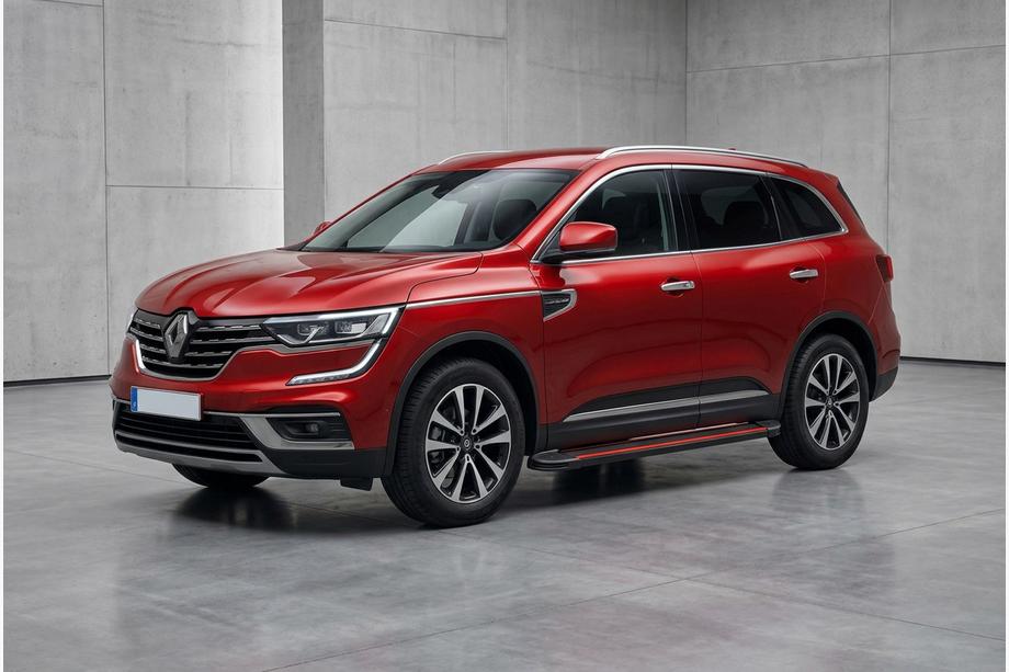 Renault Koleos 2016–2024 Sidetrin Maya Red (2 stk., aluminium) Image