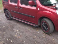 Renault Kangoo 2008–2020 Sidetrin Maya Red (2 stk., aluminium) Kort akselafstand foto 1