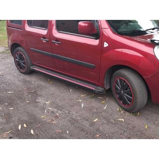 Sidetrin Maya Red (2 stk., aluminium) Renault Kangoo 2008–2020 foto 1