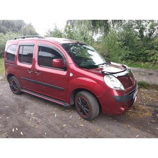 Sidetrin Maya Red (2 stk., aluminium) Renault Kangoo 2008–2020 foto 2