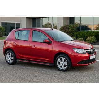 Sidetrin Maya Red (2 stk., aluminium) Renault Sandero 2013–2022 foto 1