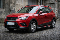 Seat Arona 2017– Sidetrin Maya Red (2 stk., aluminium) foto 1