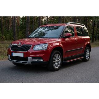 Sidetrin Maya Red (2 stk., aluminium) Skoda Yeti 2009–2017 foto 1