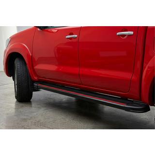 Sidetrin Maya Red (2 stk., aluminium) Toyota Hilux 2006–2015 foto 1