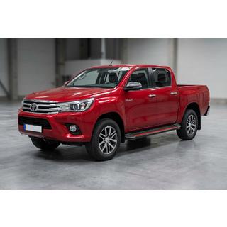 Sidetrin Maya Red (2 stk., aluminium) Toyota Hilux 2015– foto 1