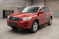 Toyota Highlander 2008–2013 Sidetrin Maya Red (2 stk., aluminium) foto 1