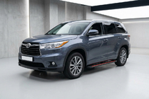 Toyota Highlander 2013–2019 Sidetrin Maya Red (2 stk., aluminium) foto 1