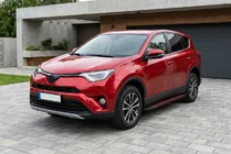 Toyota Rav 4 2013–2018 Sidetrin Maya Red (2 stk., aluminium) foto 1