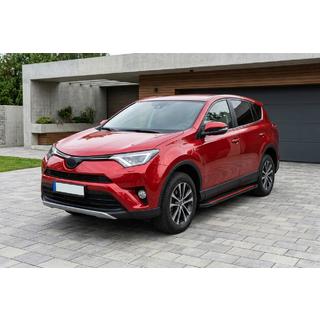 Sidetrin Maya Red (2 stk., aluminium) Toyota Rav 4 2013–2018 foto 1