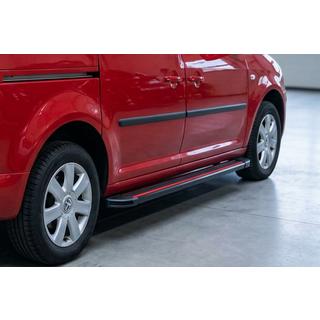 Sidetrin Maya Red (2 stk., aluminium) Volkswagen Caddy 2010–2015 foto 1
