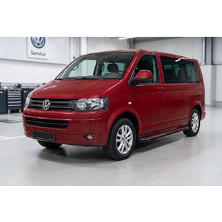 Sidetrin Maya Red (2 stk., aluminium) Volkswagen T5 2010–2015 foto 1