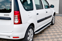 Lada Largus 2012– Fullmond sidetrin (2 stk., aluminium) foto 1