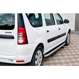 Fullmond sidetrin (2 stk., aluminium) foto 1