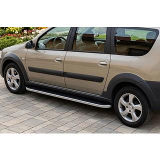 Sidetrin Tayga (2 stk., aluminium) foto 1