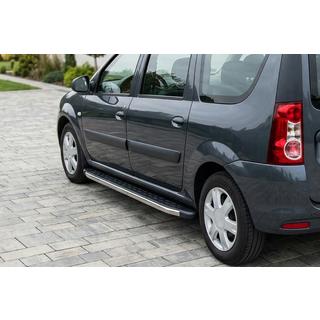BlackLine sidetrin (2 stk., aluminium) foto 1