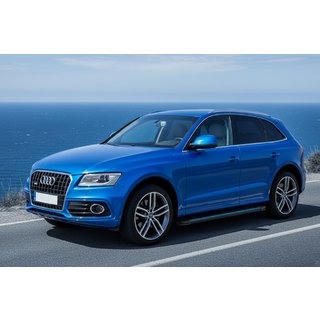 Maya Blue sidetrin (2 stk., aluminium) foto 1