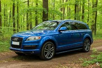 Audi Q7 2005–2015 Maya Blue sidetrin (2 stk., aluminium) foto 1