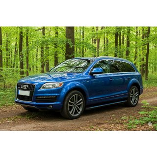 Maya Blue sidetrin (2 stk., aluminium) Audi Q7 2005–2015 foto 1