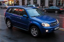 Chery Tiggo 1 2005–2016 Maya Blue sidetrin (2 stk., aluminium) foto 1