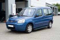 Citroen Berlingo 1996–2008 Maya Blue sidetrin (2 stk., aluminium) foto 1