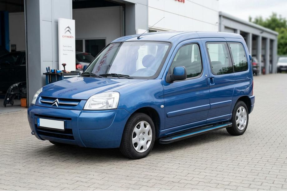 Citroen Berlingo 1996–2008 Maya Blue sidetrin (2 stk., aluminium) Image