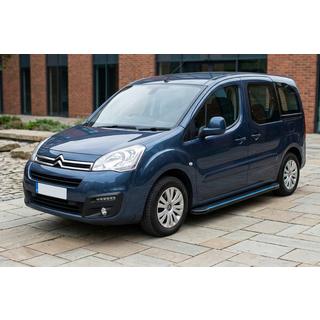 Maya Blue sidetrin (2 stk., aluminium) foto 1