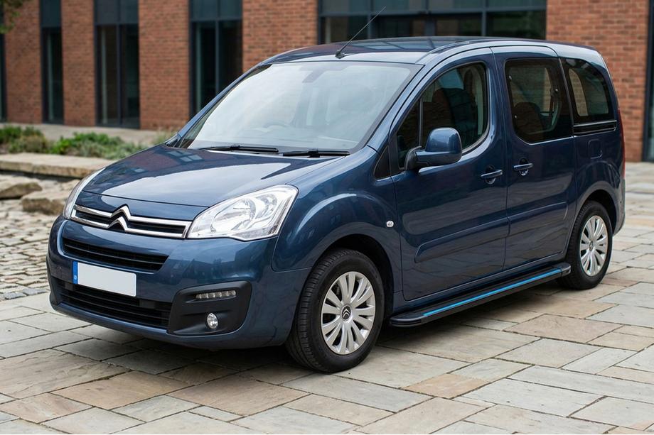 Citroen Berlingo 2008–2018 Maya Blue sidetrin (2 stk., aluminium) Image