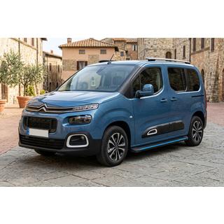Maya Blue sidetrin (2 stk., aluminium) foto 1