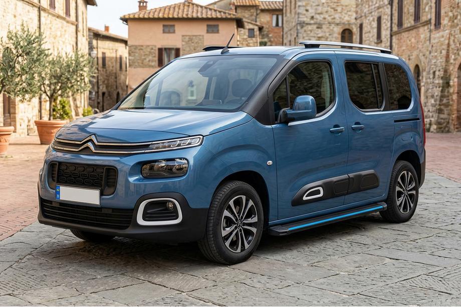 Citroen Berlingo/Multispace 2018– Maya Blue sidetrin (2 stk., aluminium) Kort akselafstand Image