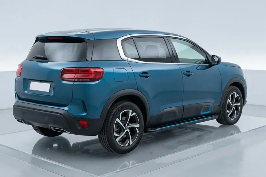 Citroen C5 Aircross 2017–2025 Maya Blue sidetrin (2 stk., aluminium) Image