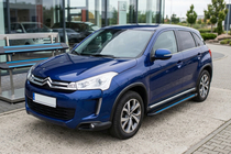 Citroen C-4 Aircross 2012–2017 Maya Blue sidetrin (2 stk., aluminium) foto 1